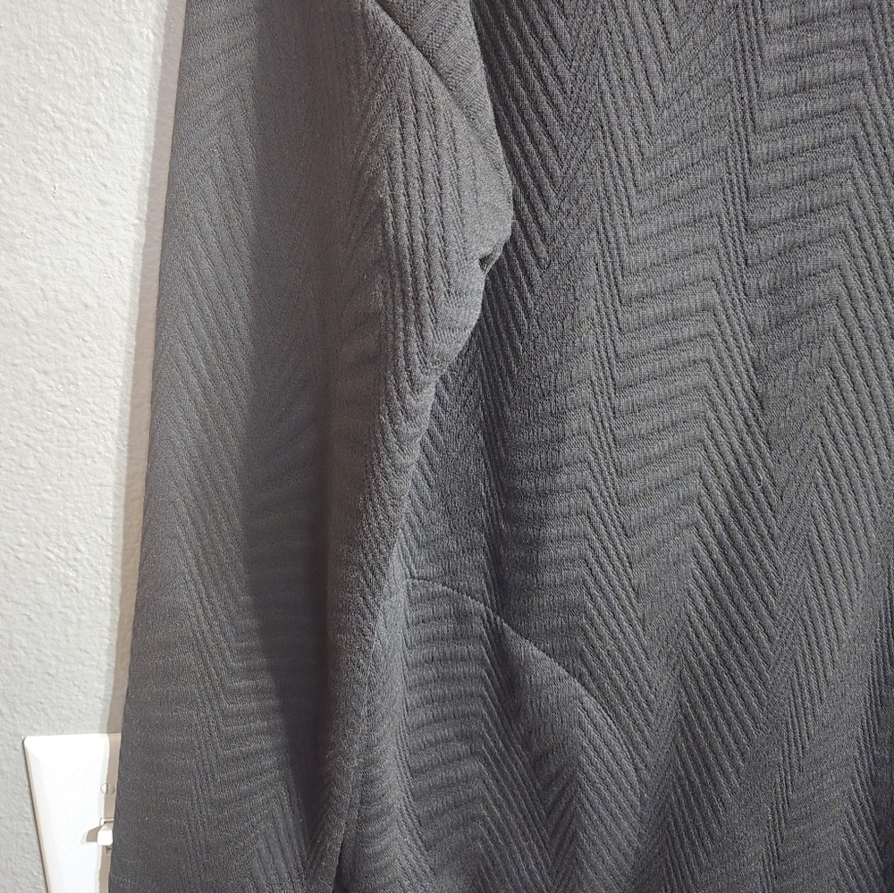 Tribal Funnel Neck Black Textured Dress Size Small - Picture 5 of 15
